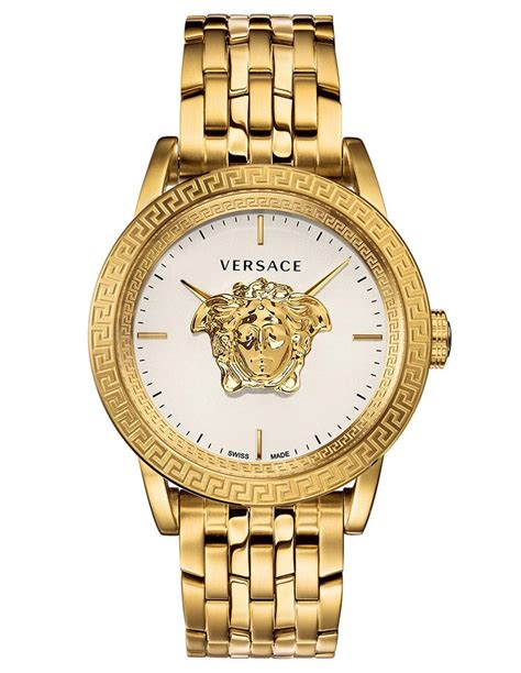 reloj versace hombre dorado|reloj versace hombre.